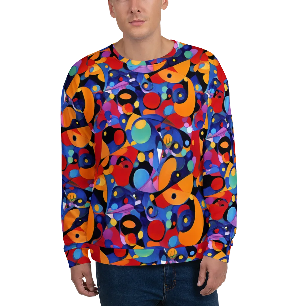 Prismatic Playground on Sweatshirt — Front
