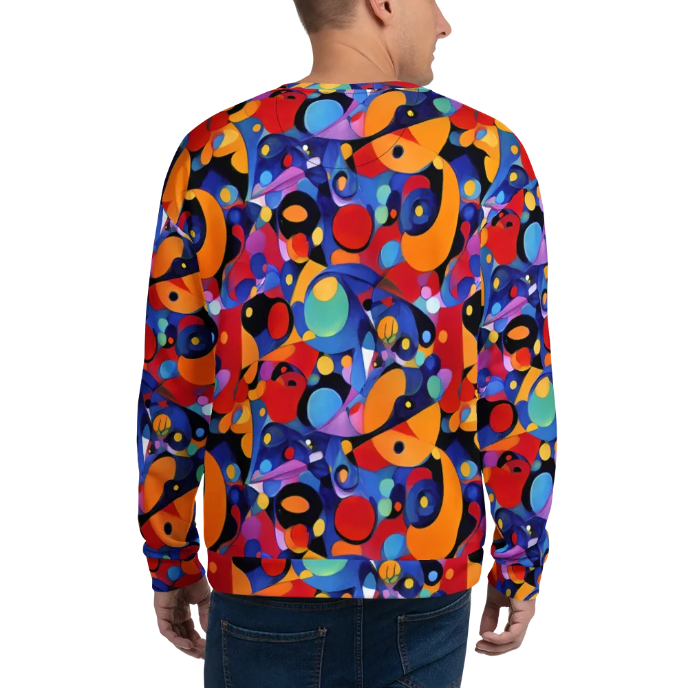 Prismatic Playground on Sweatshirt — Back