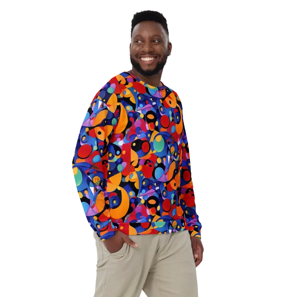 Prismatic Playground on Sweatshirt — Front