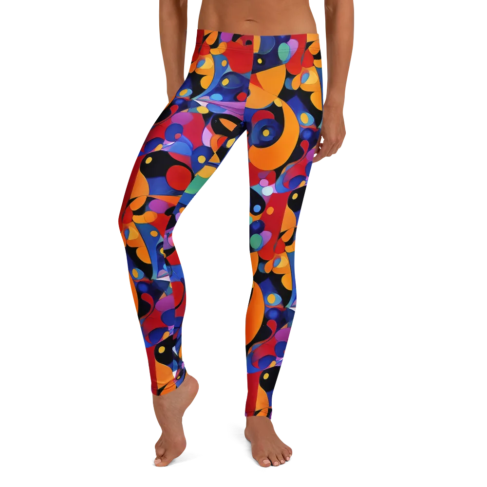 Prismatic Playground on Leggings — Front