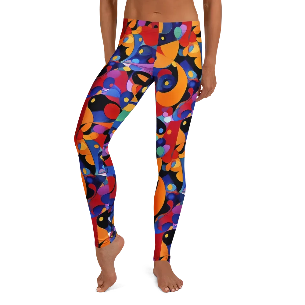 Prismatic Playground on Leggings — Front