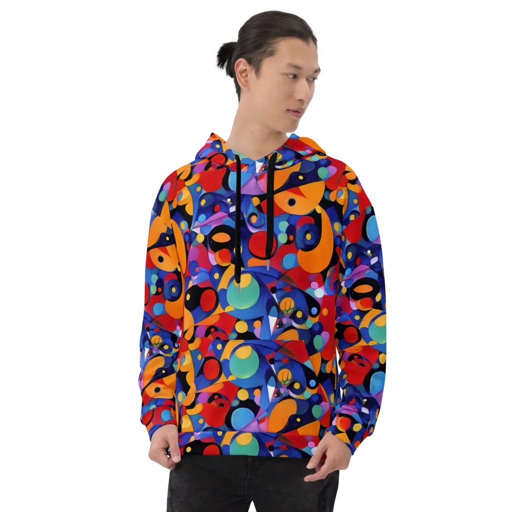 Prismatic Playground on Hoodie — Front