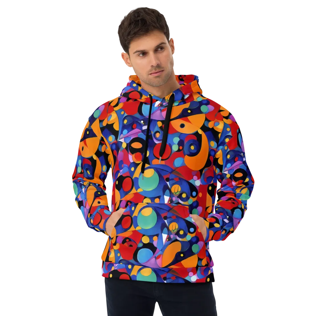 Prismatic Playground on Hoodie — Front