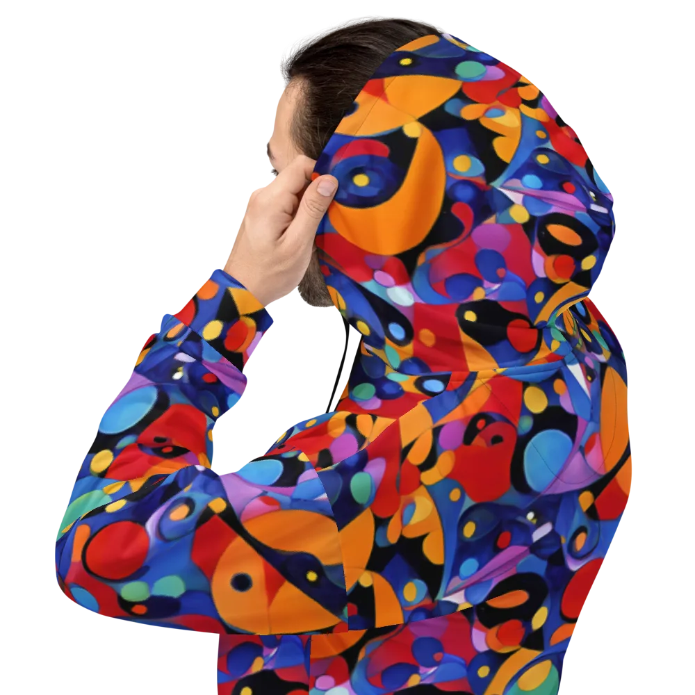 Prismatic Playground on Hoodie — Back