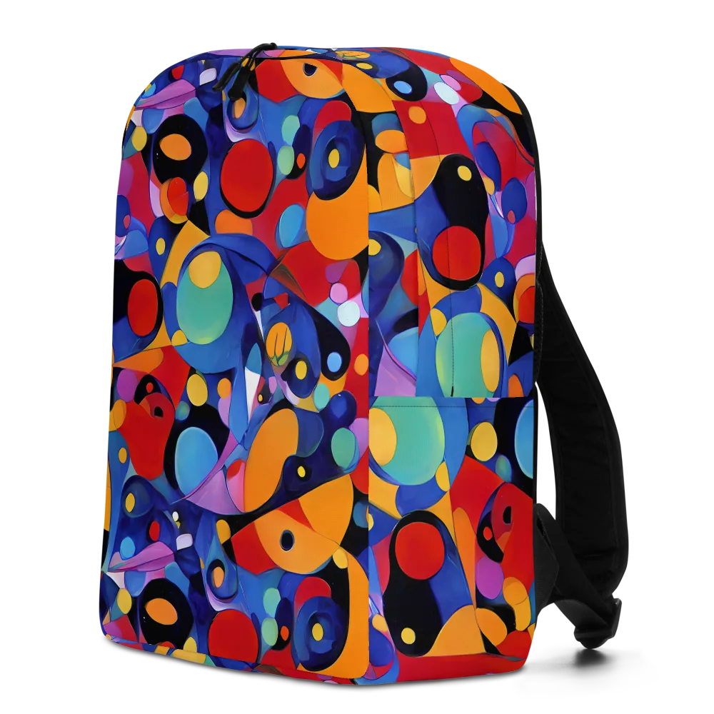 Prismatic Playground on Minimalist Backpack — Left