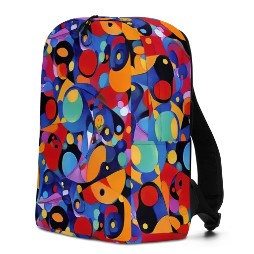 Prismatic Playground on a Minimalist Backpack