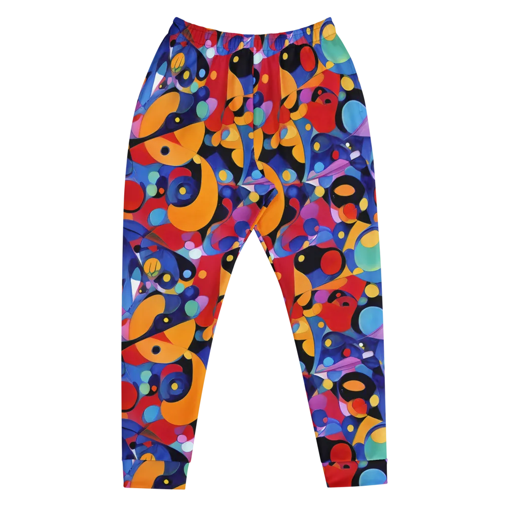 Prismatic Playground on Men's Joggers — Front