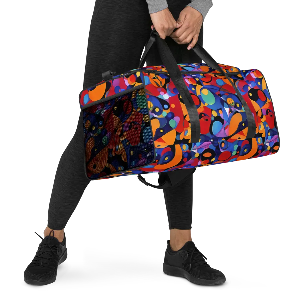 Prismatic Playground on Duffle Bag — Right Front