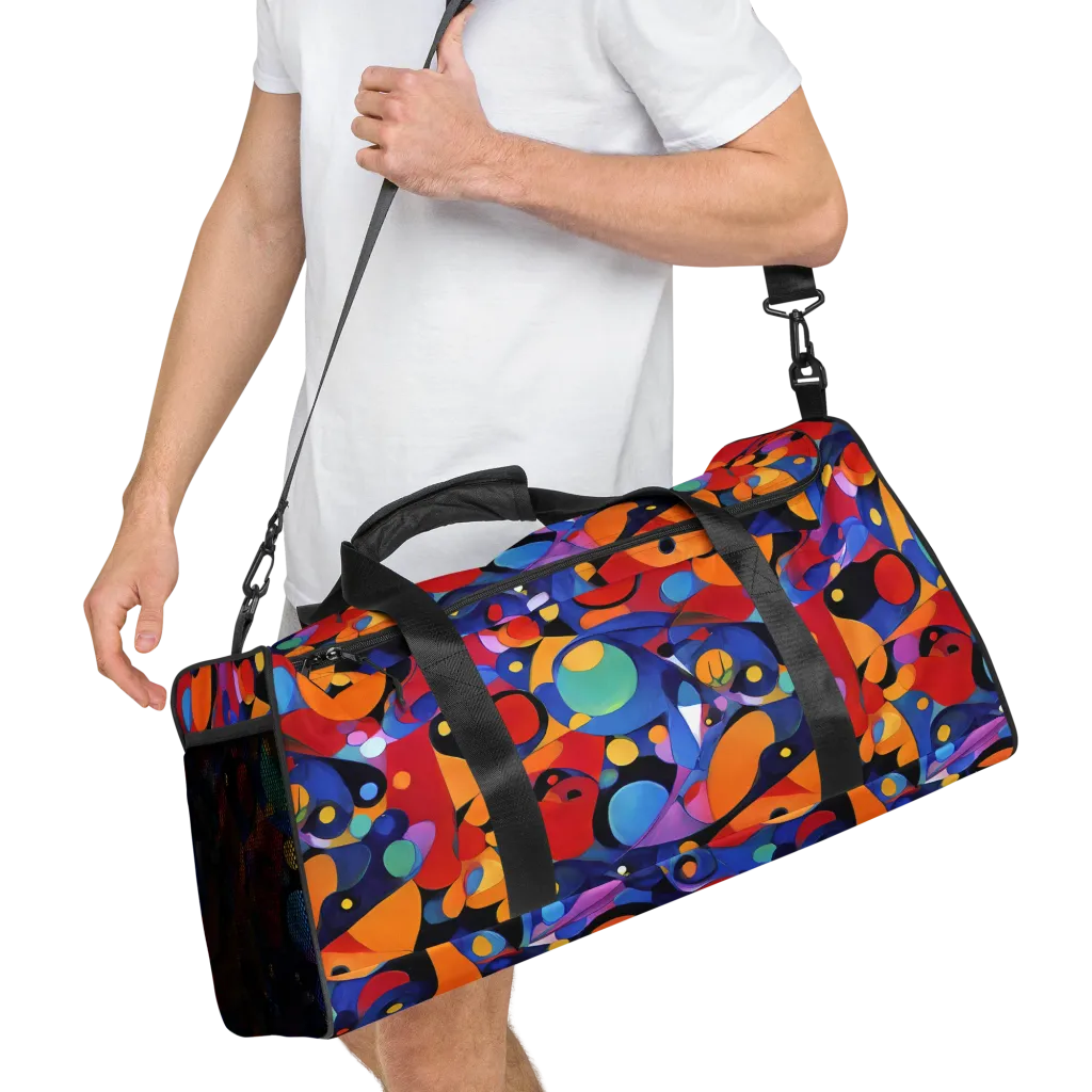 Prismatic Playground on Duffle Bag — Right Front