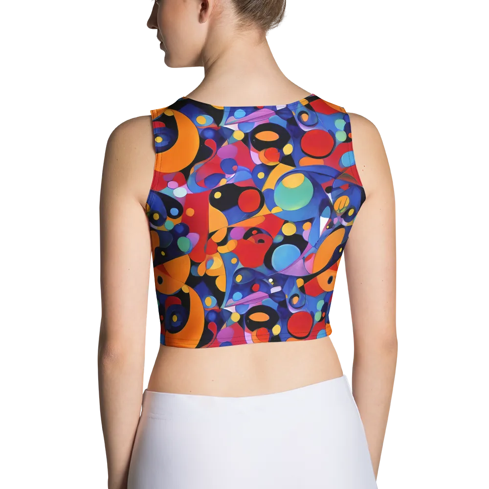 Prismatic Playground on Crop Top — Back