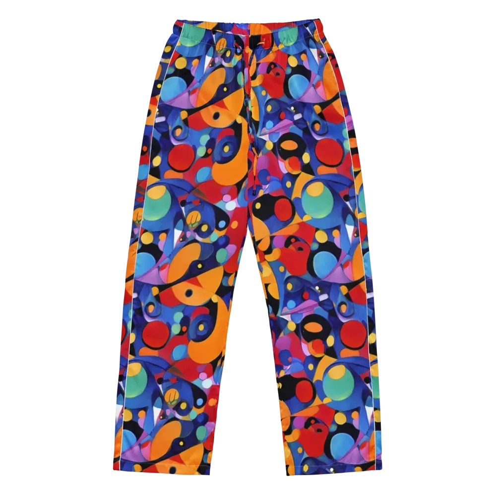 Prismatic Playground on Women's Pajama Pants — Front