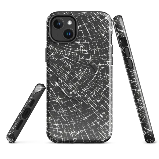 Obsidian Crackle on a MagSafe Tough Case for iPhone®