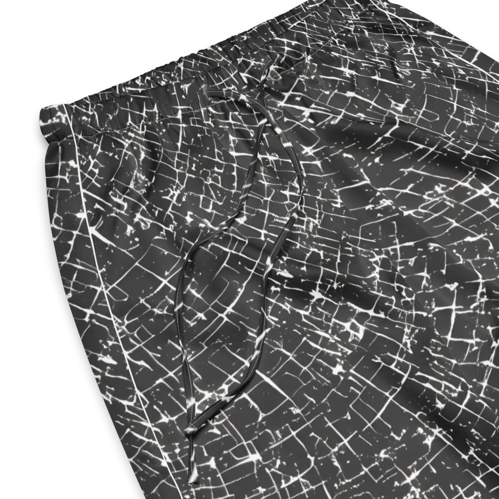 Obsidian Crackle on Women's Pajama Pants — Product details