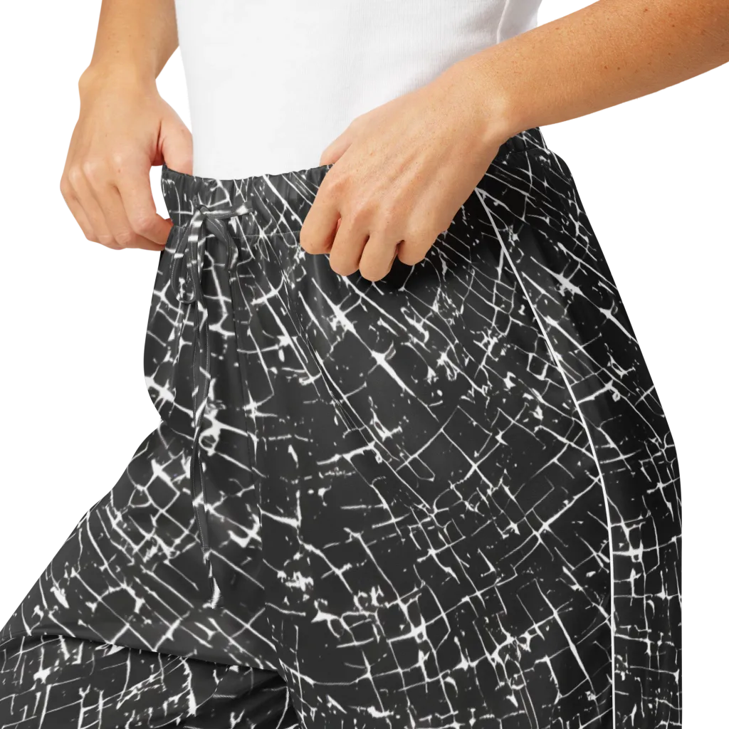Obsidian Crackle on Women's Pajama Pants — Product details