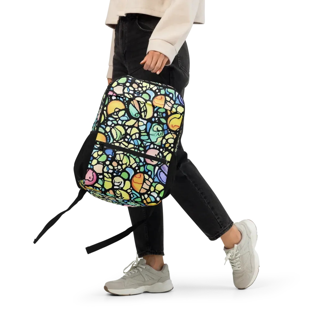 Juicy Geometry on Utility Backpack — Front