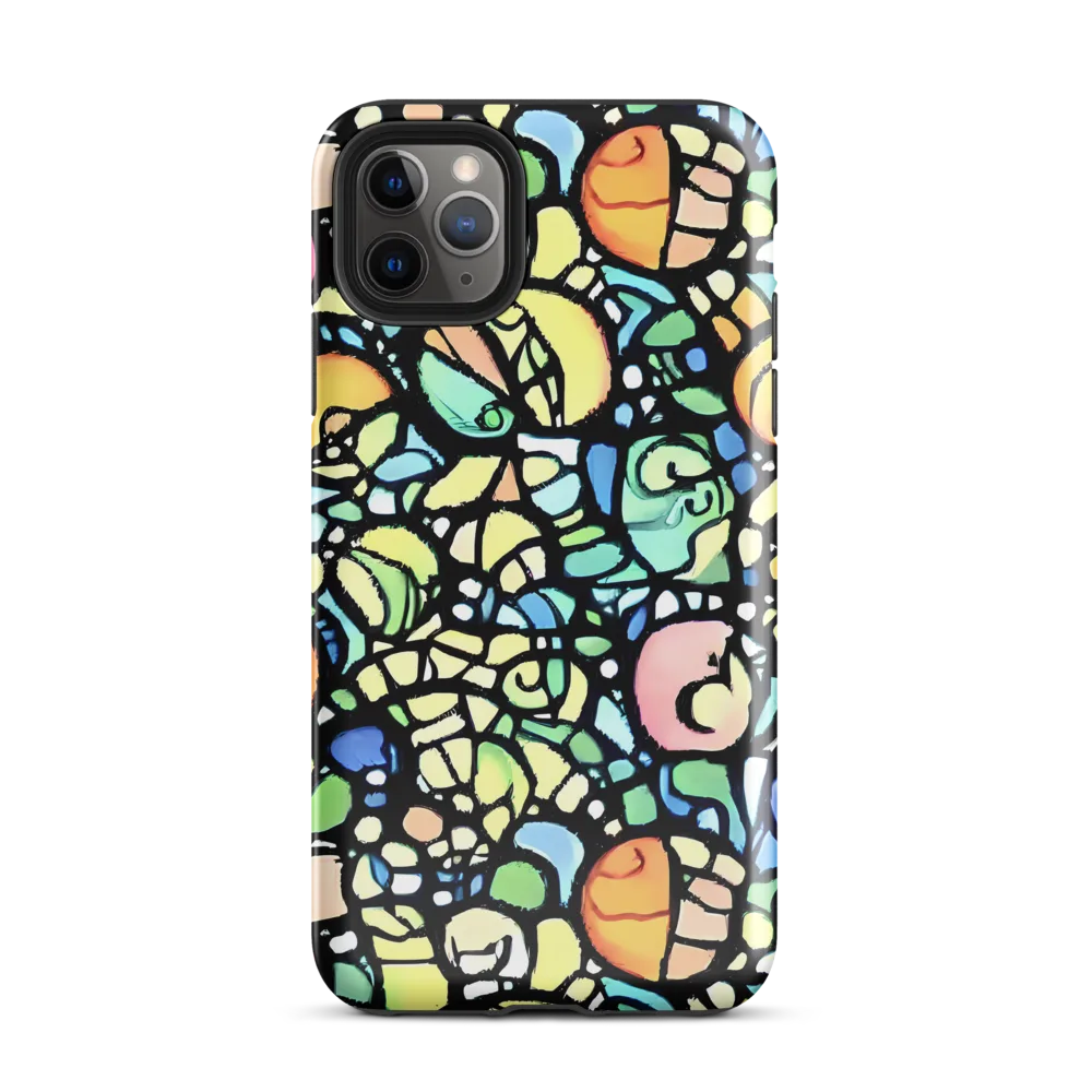 Juicy Geometry on Tough Case for iPhone® — Front