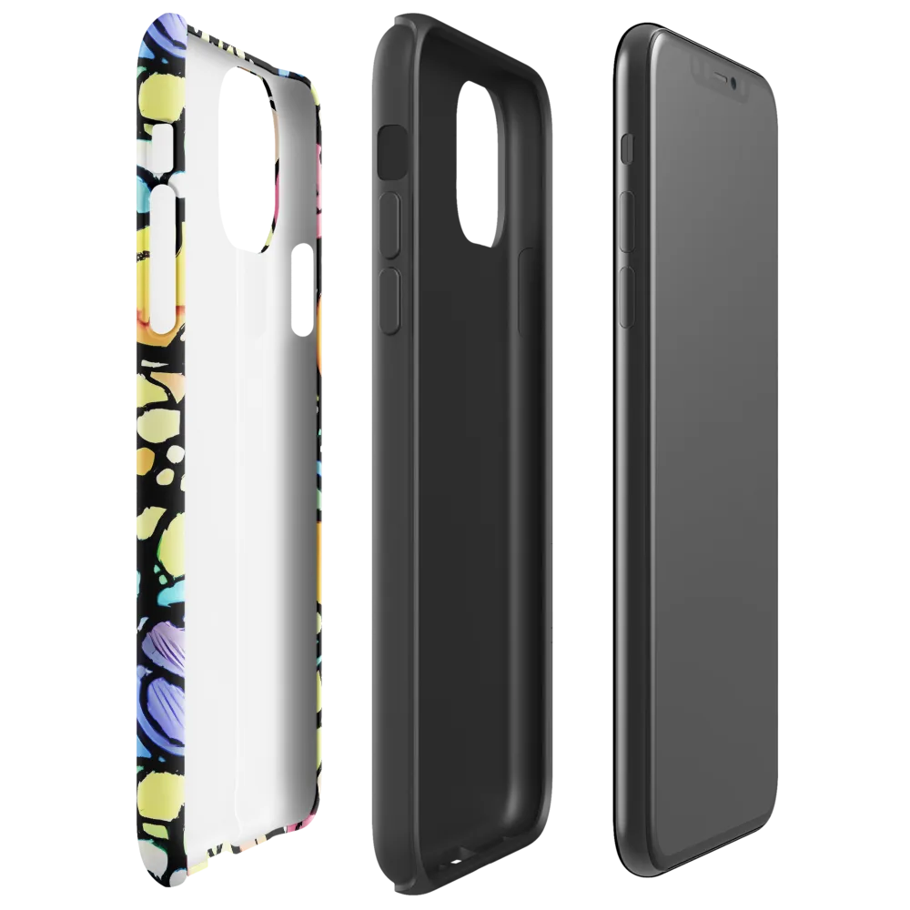 Juicy Geometry on Tough Case for iPhone® — Right