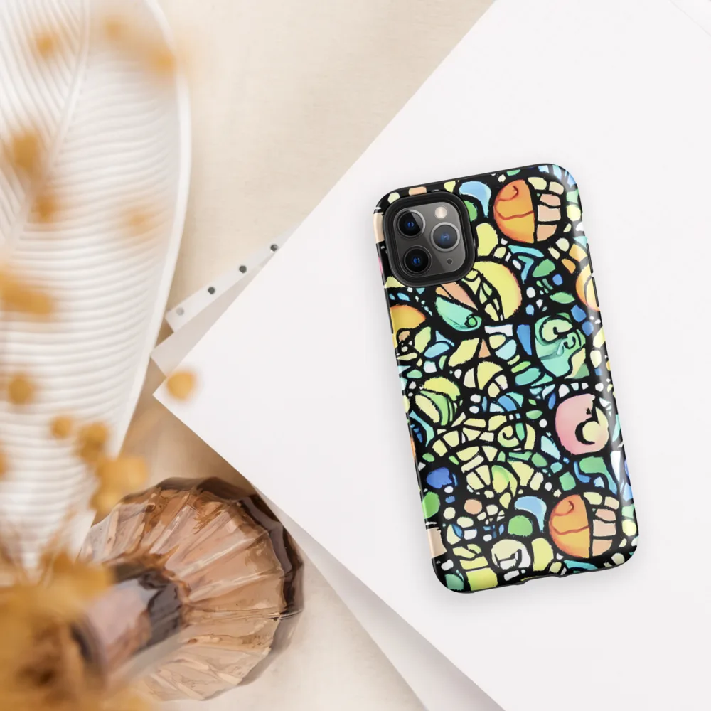 Juicy Geometry on Tough Case for iPhone® — Front