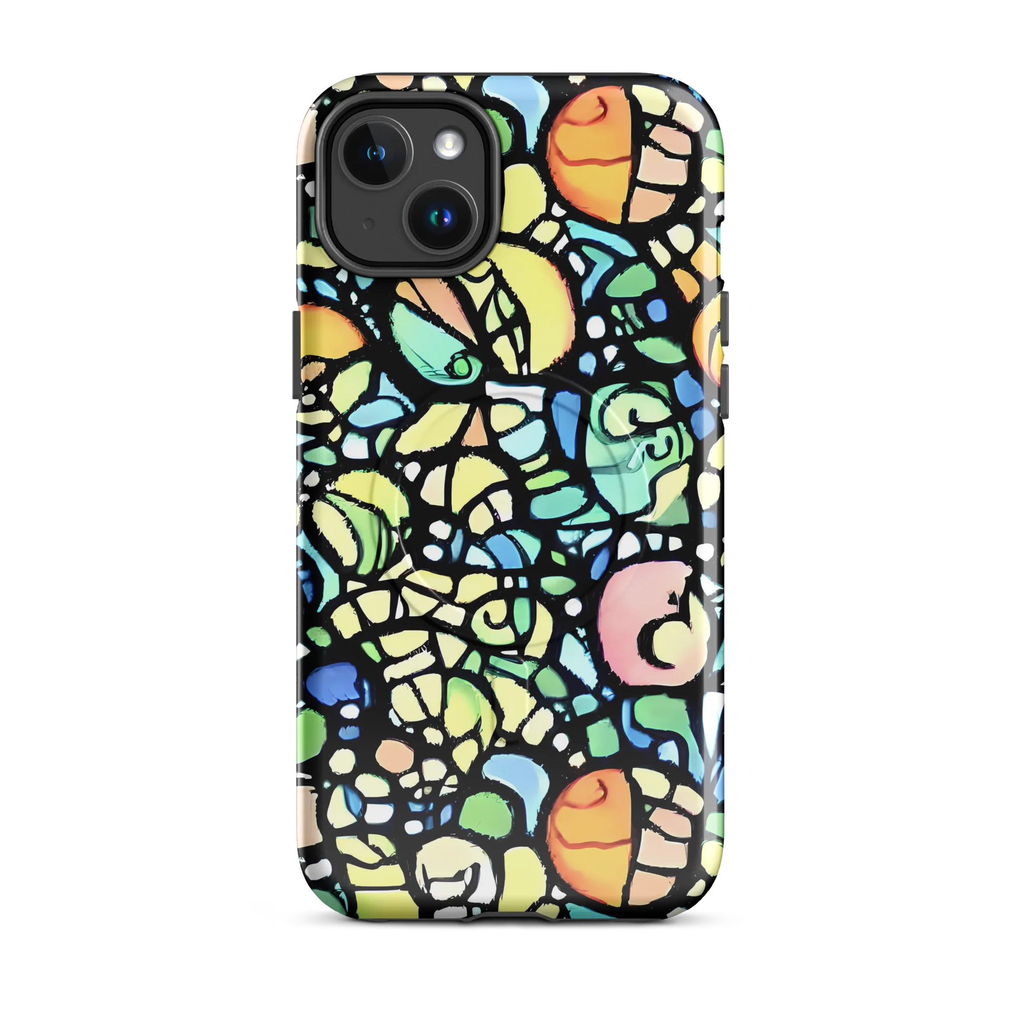 Juicy Geometry on MagSafe Tough Case for iPhone® — Front