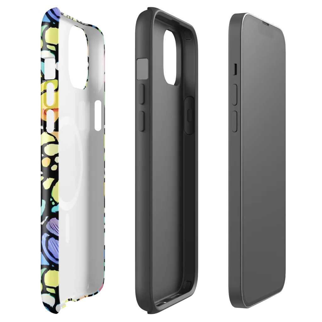 Juicy Geometry on MagSafe Tough Case for iPhone® — Front