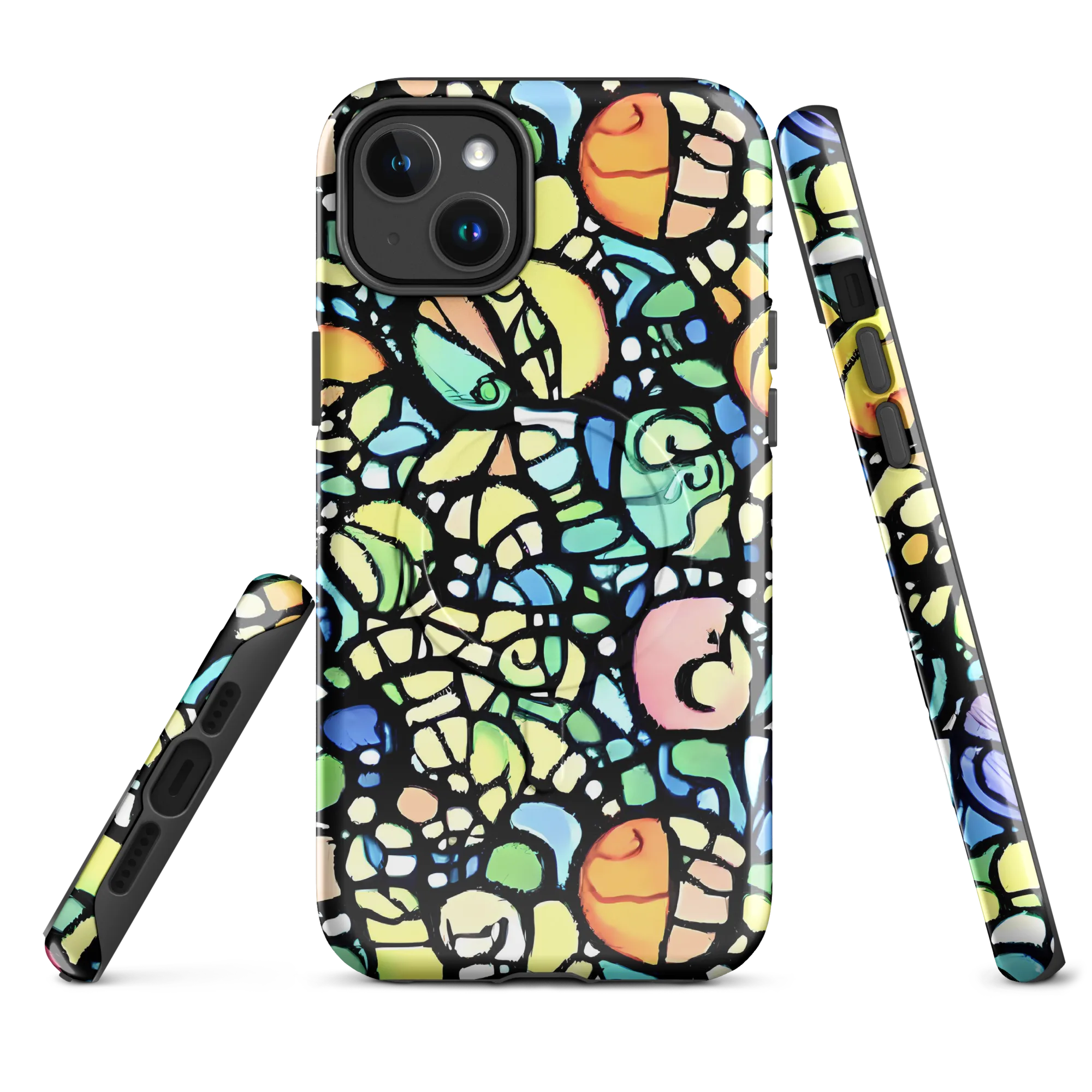 Juicy Geometry on MagSafe Tough Case for iPhone® — Front