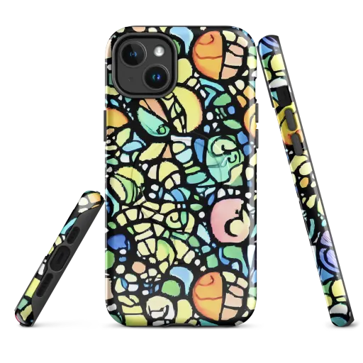 Juicy Geometry on a MagSafe Tough Case for iPhone®
