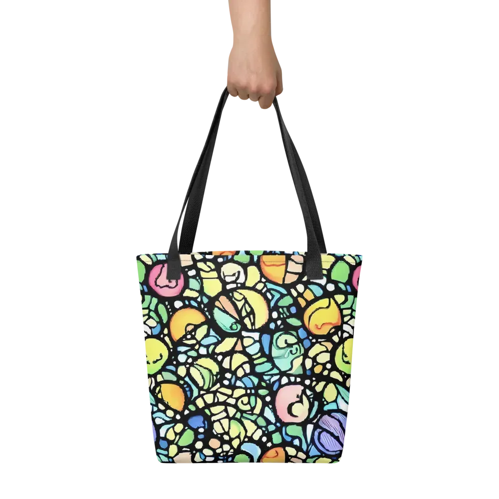 Juicy Geometry on Tote Bag — Front
