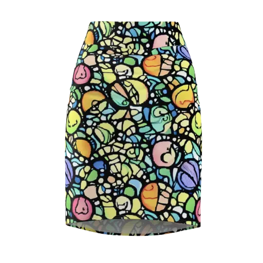 Juicy Geometry on a Pencil Skirt