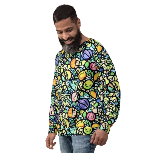 Juicy Geometry on a Sweatshirt