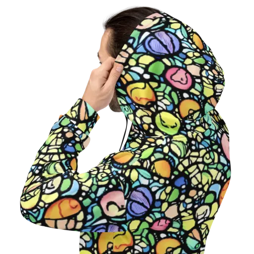 Juicy Geometry on a Hoodie