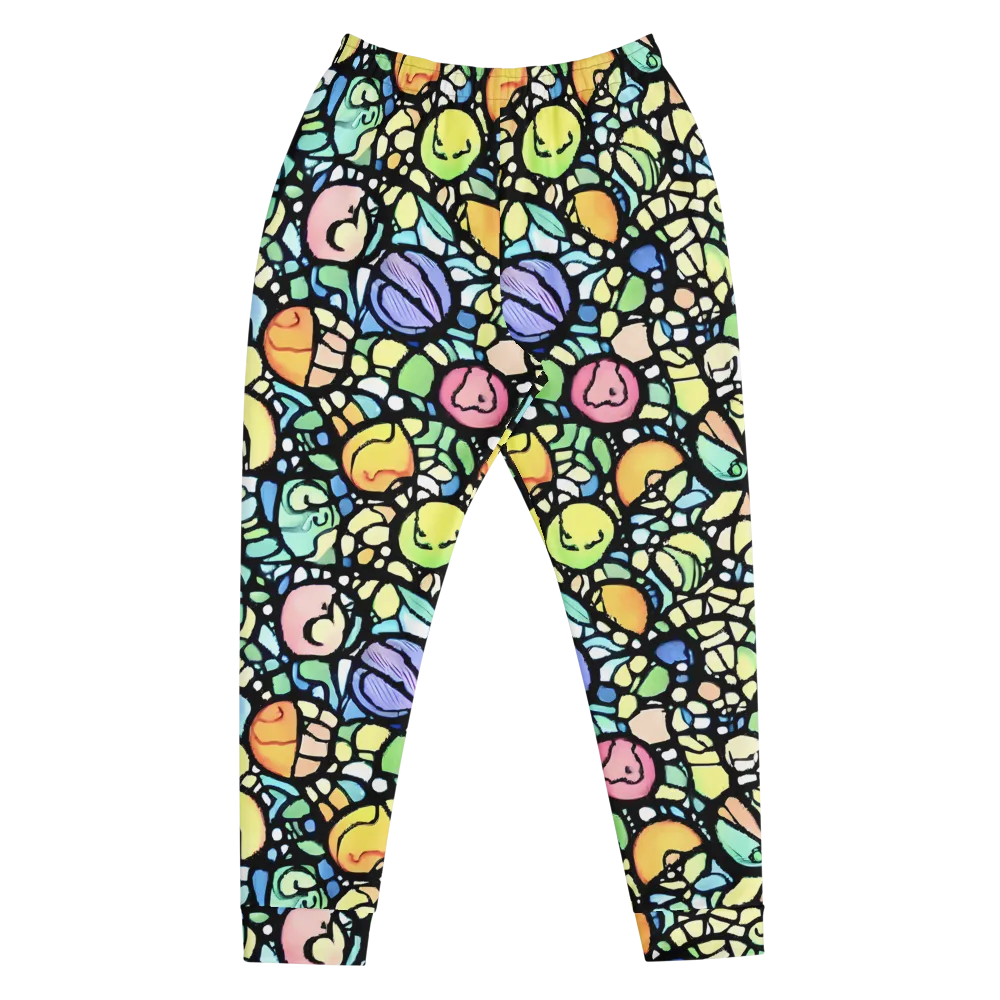 Juicy Geometry on Men's Joggers — Front