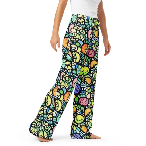 Juicy Geometry on a Women's Pajama Pants