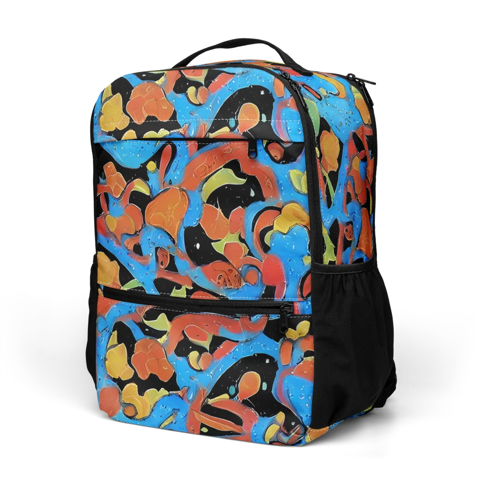 Ultramarine Uproar on Utility Backpack — Left Front