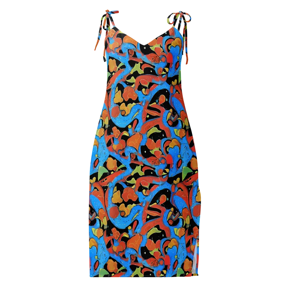 Ultramarine Uproar on Slip Dress — Front