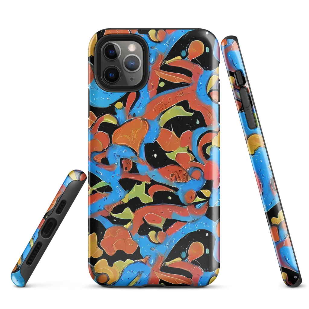 Ultramarine Uproar on Tough Case for iPhone® — Front