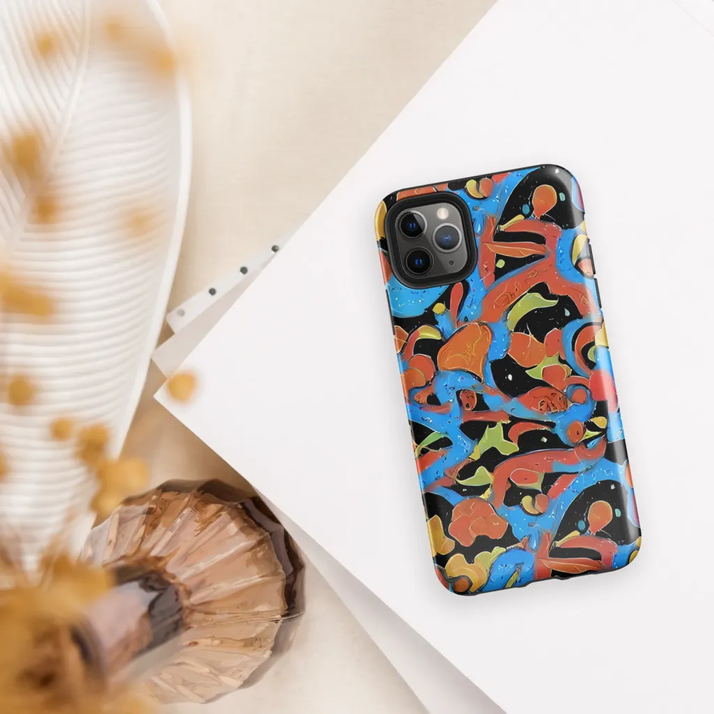 Ultramarine Uproar on Tough Case for iPhone® — Front