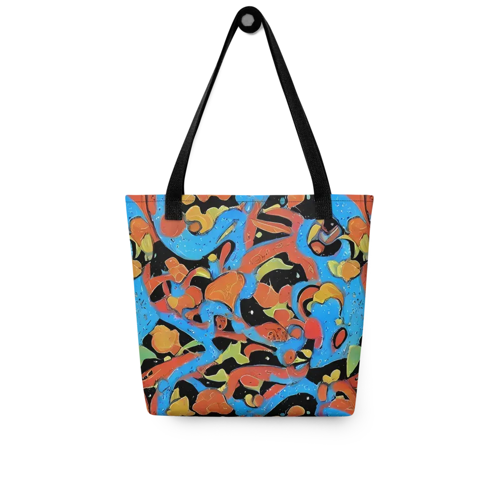 Ultramarine Uproar on Tote Bag — Front