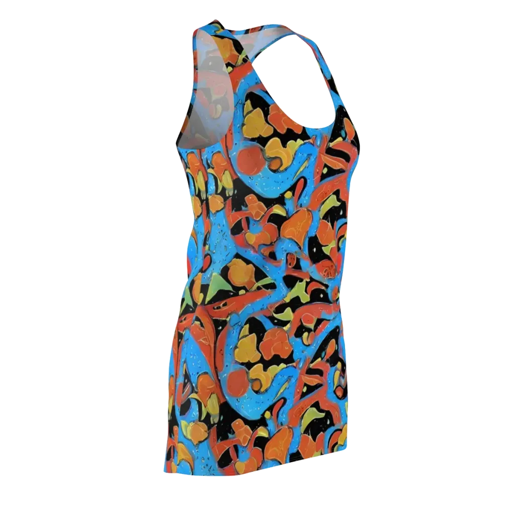 Ultramarine Uproar on Racerback Dress — Front Side