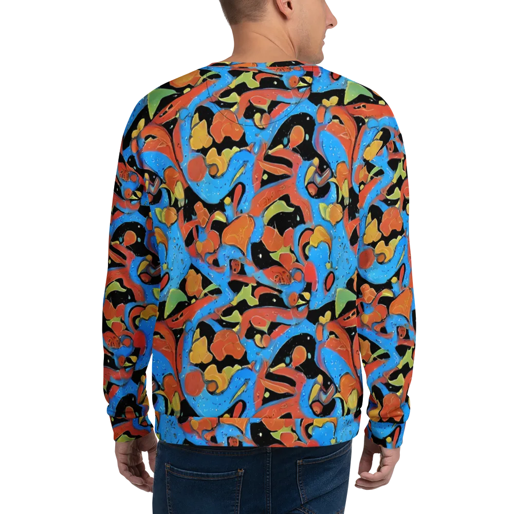 Ultramarine Uproar on Sweatshirt — Back