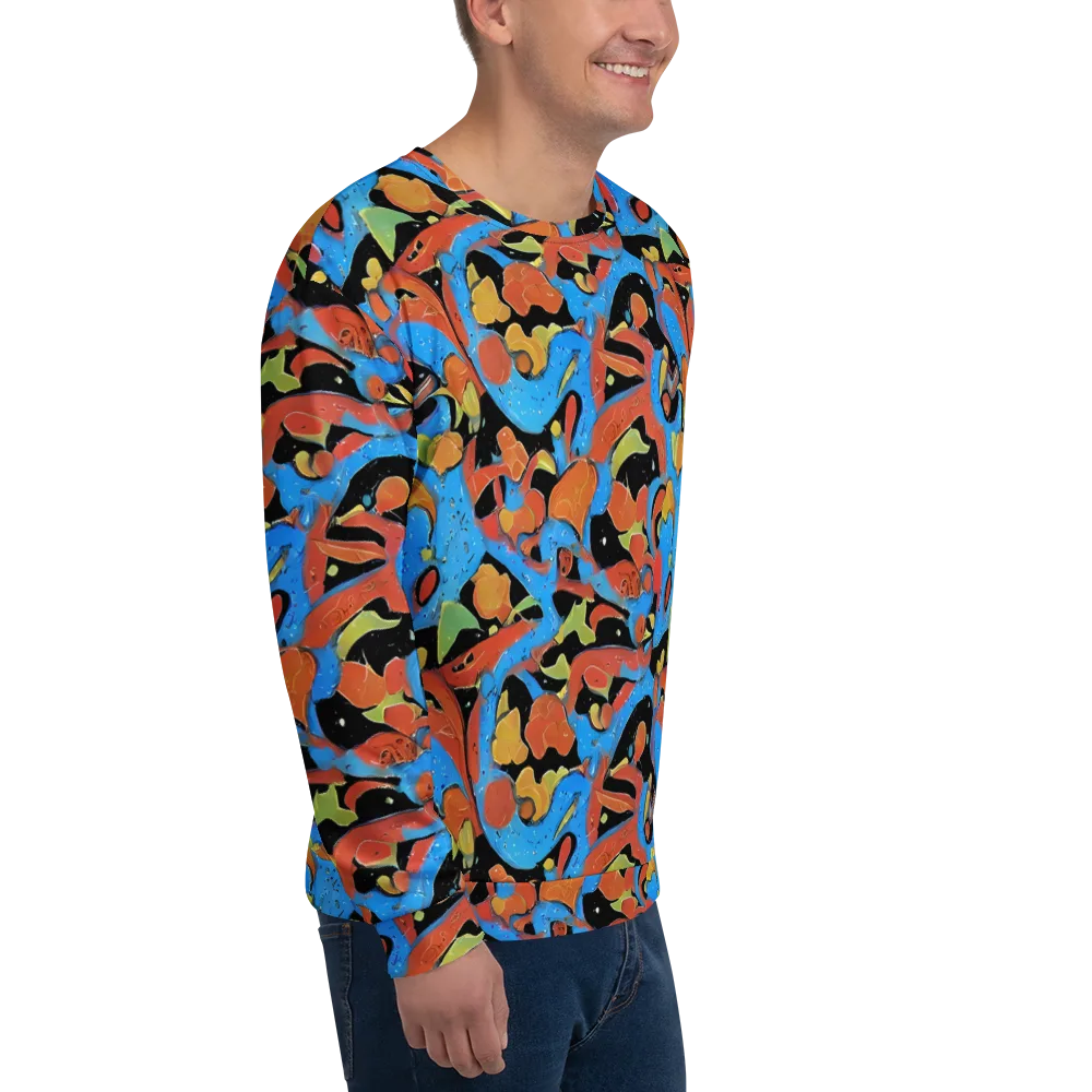 Ultramarine Uproar on Sweatshirt — Right Front