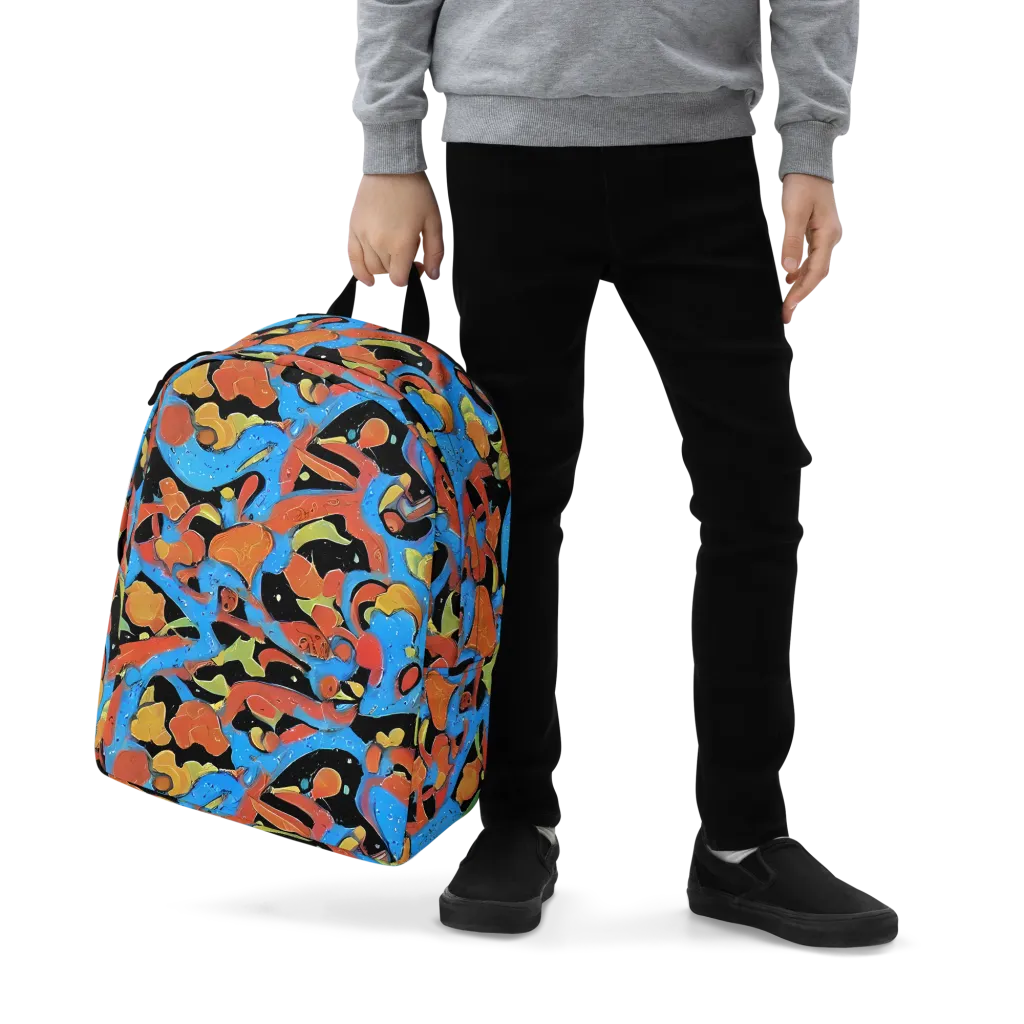 Ultramarine Uproar on Minimalist Backpack — Zoomed-in