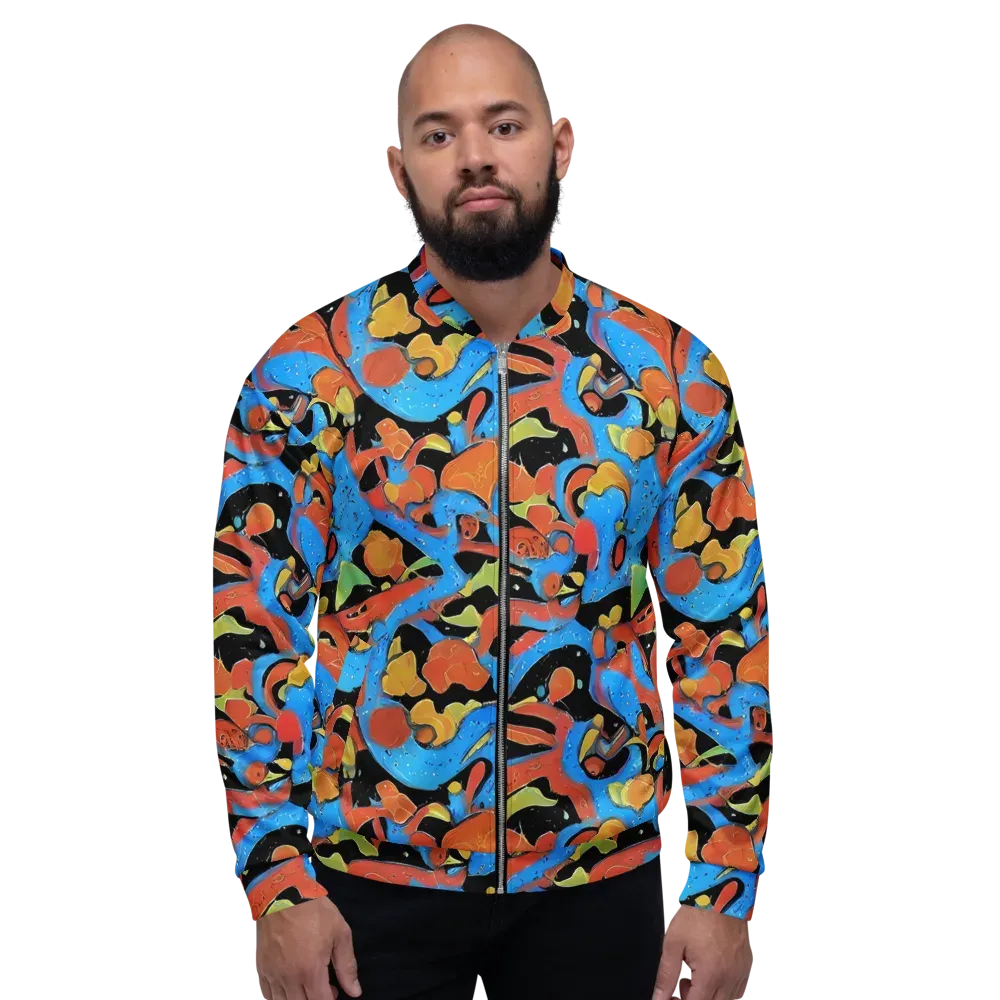Ultramarine Uproar on Bomber Jacket — Front