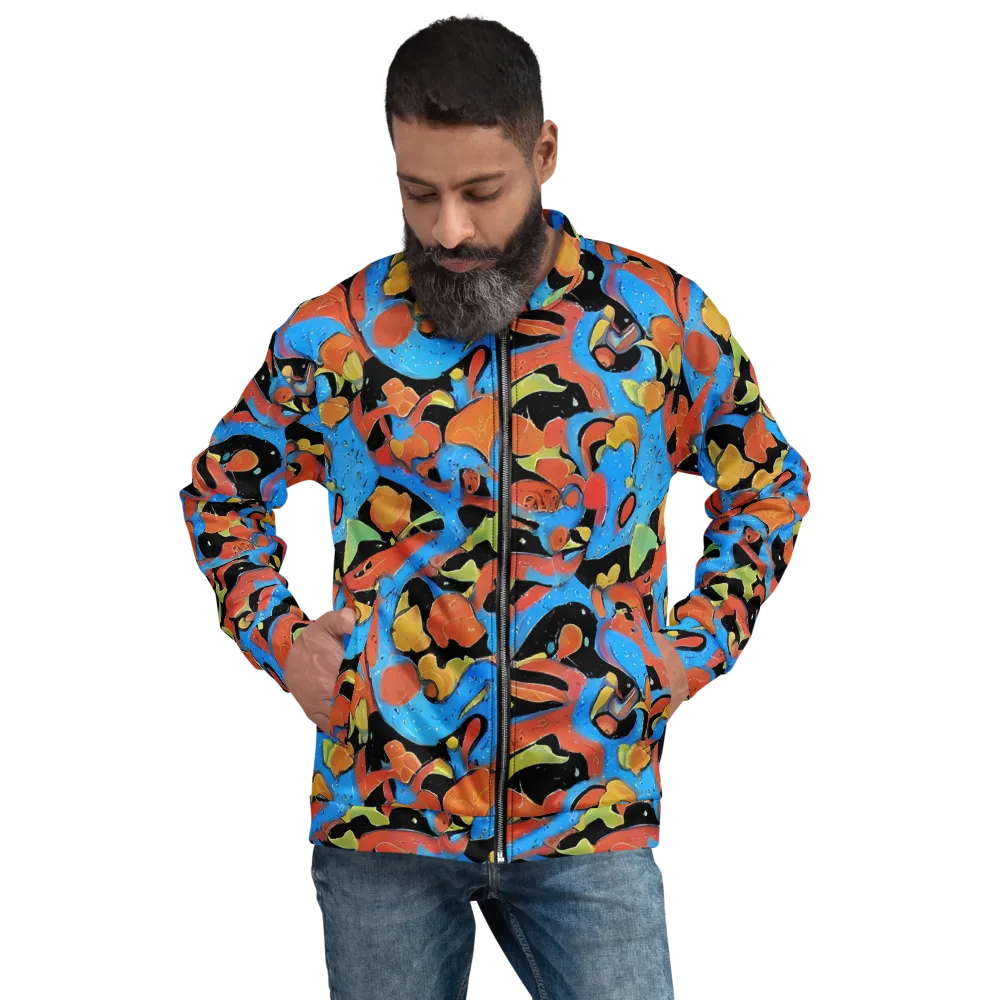 Ultramarine Uproar on Bomber Jacket — Front