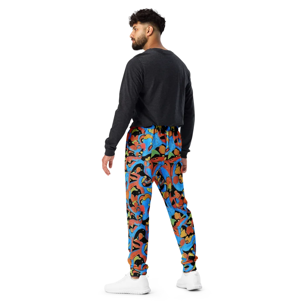 Ultramarine Uproar on Men's Joggers — Back