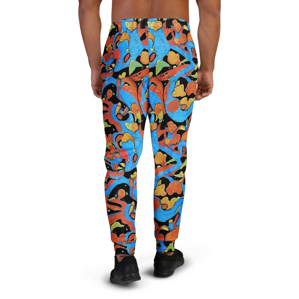 Ultramarine Uproar on Men's Joggers — Back
