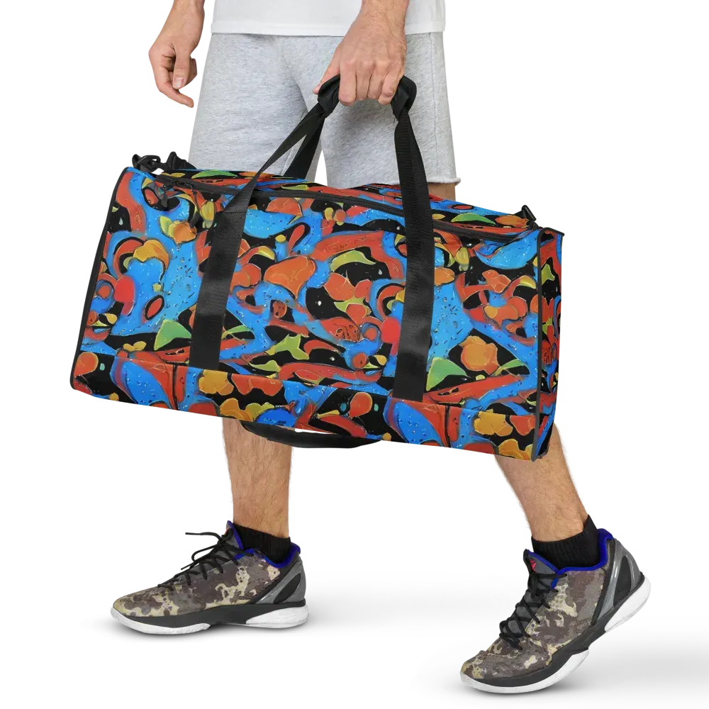 Ultramarine Uproar on Duffle Bag — Front