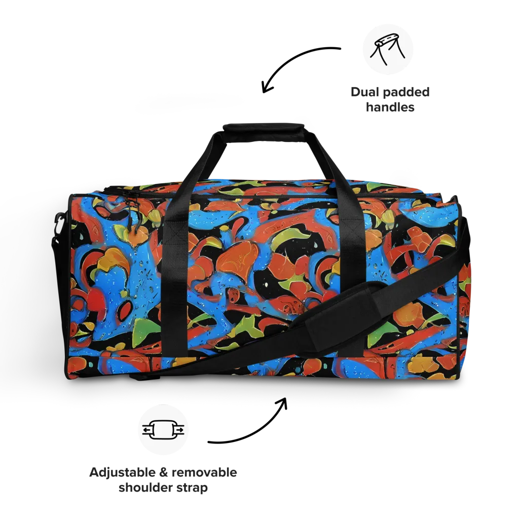 Ultramarine Uproar on Duffle Bag — Front