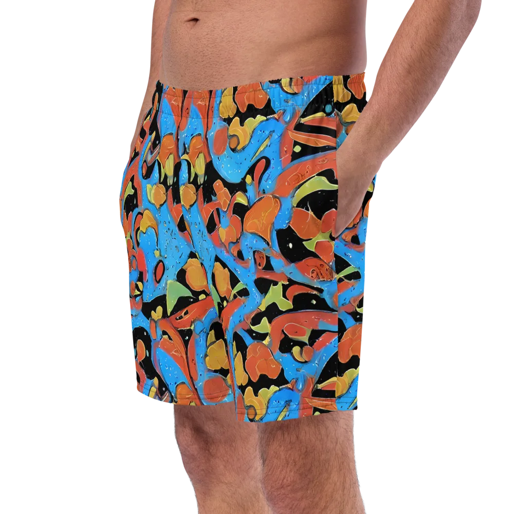 Ultramarine Uproar on Swim Trunks — Left Front