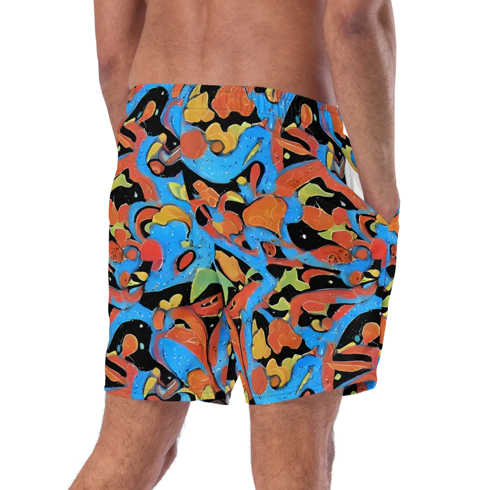 Ultramarine Uproar on Swim Trunks — Right Back