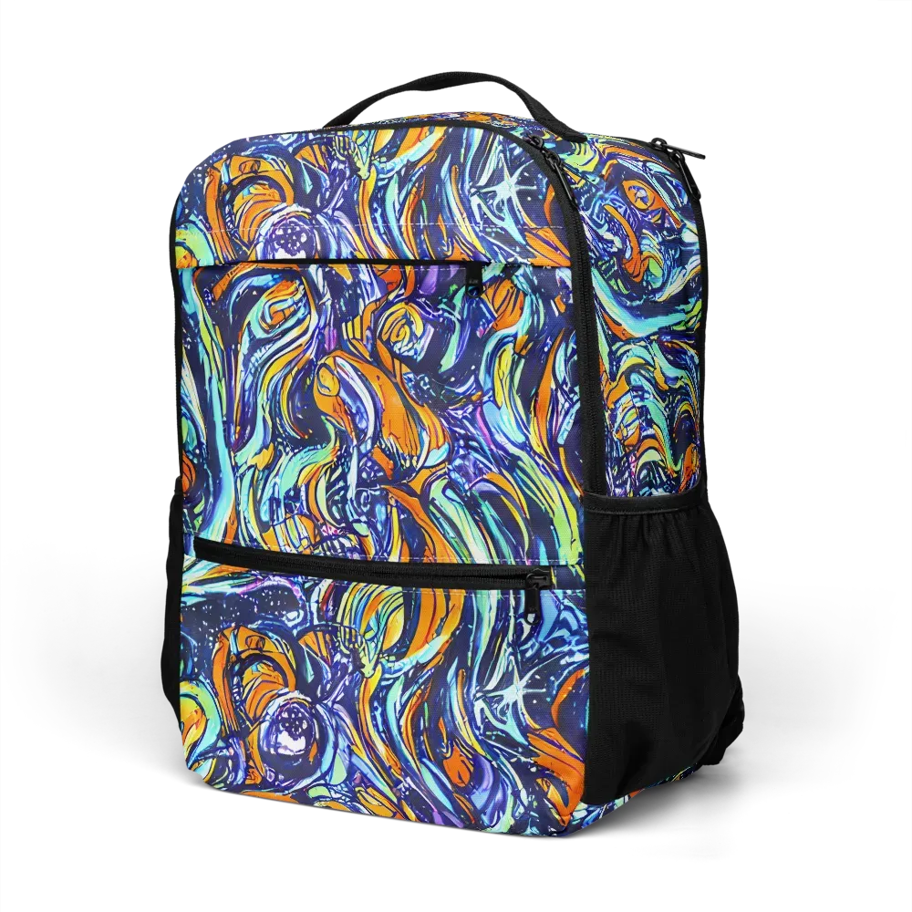 Sonic Marble on Utility Backpack — Left Front